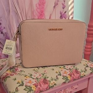 Michael Kors Blush Pink Crossbody Bag